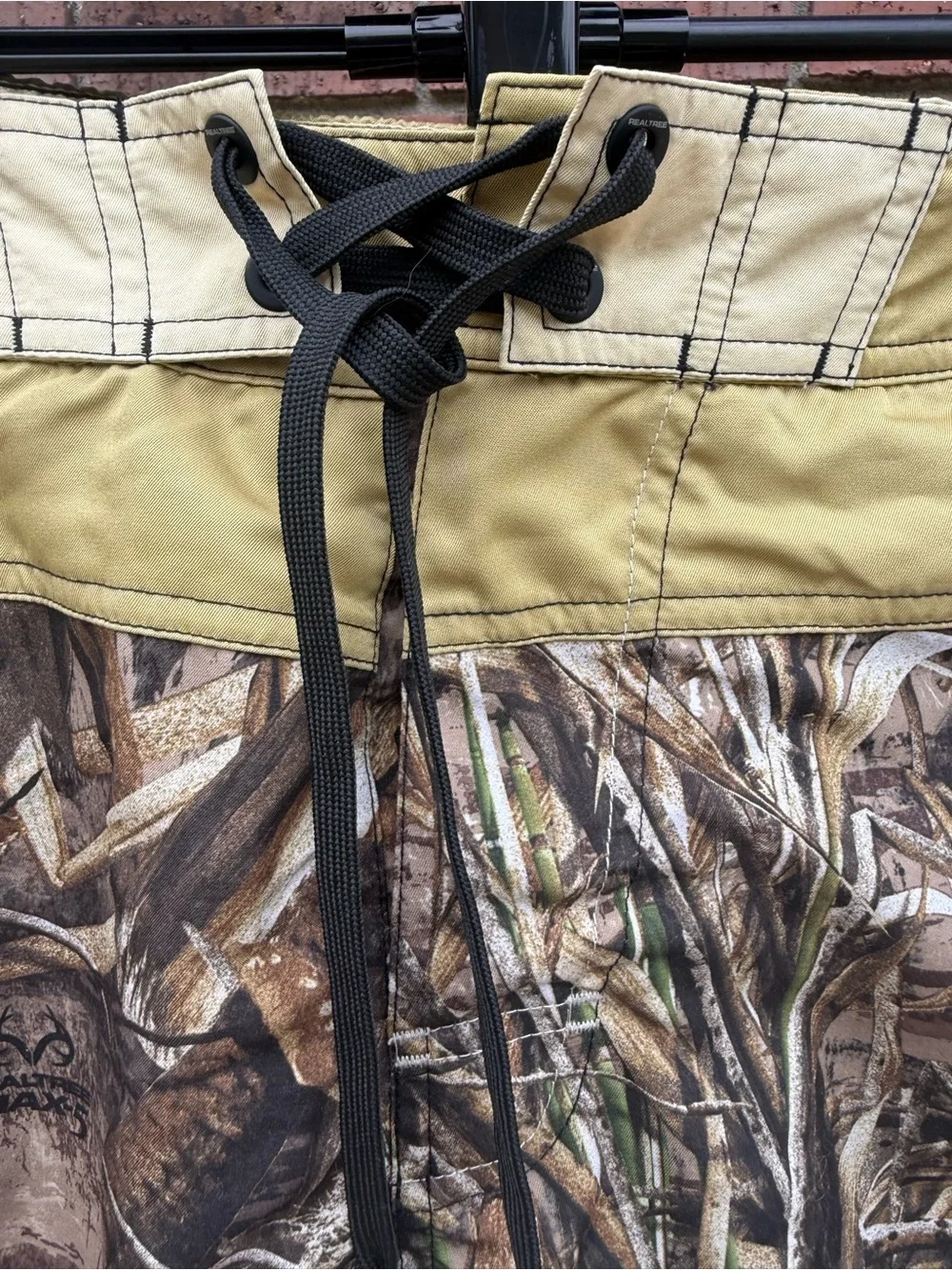 Team Realtree Mens Small Swim Trunks Max-5 Camo Board Shorts Lined Camouflage